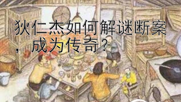 狄仁杰如何解谜断案，成为传奇？