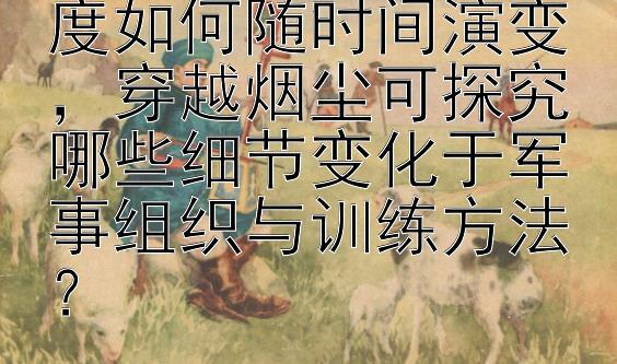 古代历史中军事制度如何随时间演变，穿越烟尘可探究哪些细节变化于军事组织与训练方法？