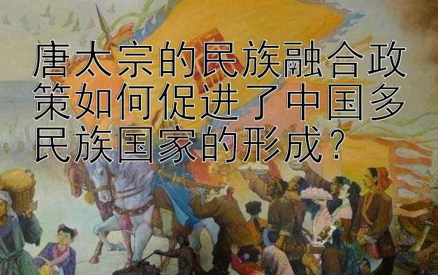 唐太宗的民族融合政策如何促进了中国多民族国家的形成？