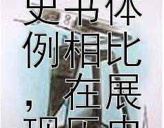 《资治通鉴》的编年体通史体例与纪传体史书体例相比，在展现历史全貌上存在哪些差异？